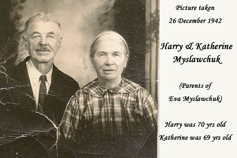 Harry & Katherine Myslawchuk Dec 26, 1942